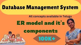 ER MODEL and its components || 9 || DBMS IN TELUGU
