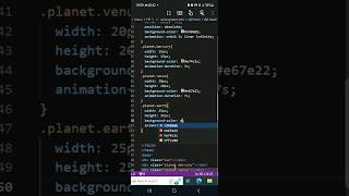 SOLAR SYSTEM in #html #css #techtips #techtricks