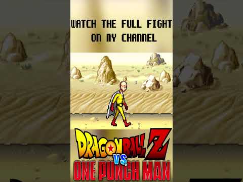 Goku vs One Punch Man #goku #dragonball #onepunchman