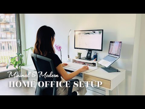 💻 Minimalist Home Office Makeover | Cozy + Budget-Friendly Setup