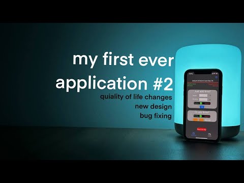 non-programmer creates  their first app \ developer diary #2 new design, first problems and bugs