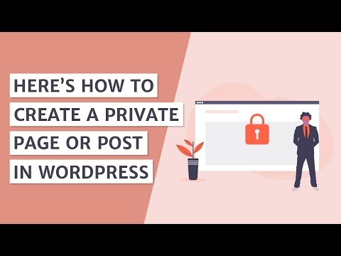 How to Create WordPress Private Page or Post