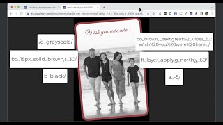 Cloudinary Transformation Basics - Tutorial