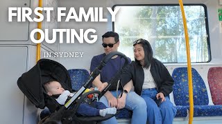 Baby's first time in Sydney CBD Weekend Trip | Day in my life living in Sydney Australia | Vlog 035