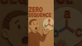 What's a ZERO sequence? #electrical #powersystemanalysis #powersystem #electricalengineering