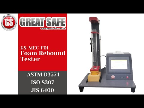 ASTM D 3574 Foam Rebound Tester