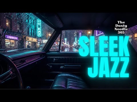 "Sleek Night Jazz 🍸 Clean Electric Guitar & Filtered Bass [Work / Drive]"