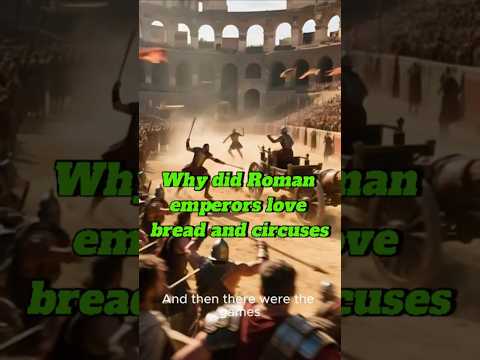 Why did Roman emperors love bread and circuses #History #Ancient #fun #funny#Rome #Documentary