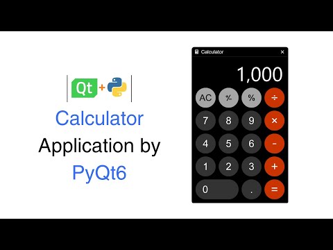 Building a Calculator from Scratch by PyQt6 | Python GUI Tutorial