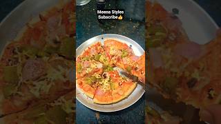 Homemade cheesy pizza for Kids,🍕🍕 #eveningsnacks #food#cheesy pizza#ytshorts #shorts #viralvideo