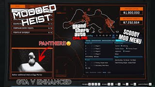 How to do modded heist in GTA V Online with SCOOBY MOD MENU (2026) | Best  free mod menu!