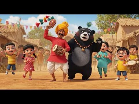 काला मदारी आया | Bandar Wala Dance | Hindi Rhymes for Kids | Kalu Madari Aaya | बच्चों का मजेदारगीत