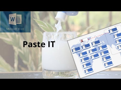 How to use Copy and Paste to populate a SmartArt diagram