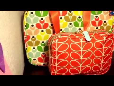 Orla Kiely organizer my pharmacy case.