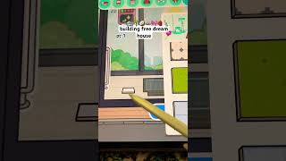 toca boca free house build 💞🐾🏝️#tocaboca  #aesthetic  #tocafreehouse