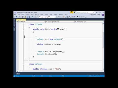 C# PRIVATE ACCESS MODIFIERS