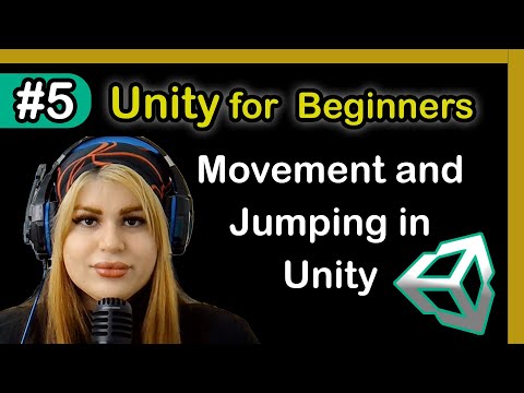 5- Character Control in Unity: Moving, Jumping, and Double Jumping | Unity Game Development Tutorial