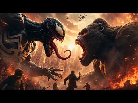 Giant Venom vs King Kong – Final Battle for New York | Epic VFX Short Film (4K)