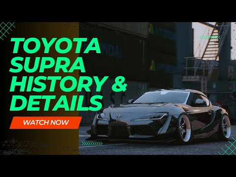 Toyota Supra History & details!  |car cruiser0.1