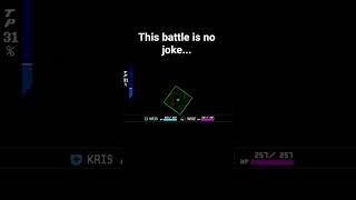 This battle is no joke... #deltarune #deltarunechapter3  #deltarunechapter4 