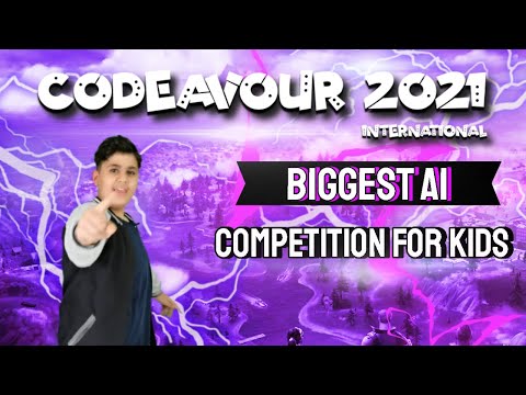 codeavour 2021 international launch the biggest ai and coding competition for kids