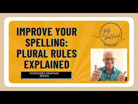 Singular and Plural words How to Spell: WITH EXPERT CONFIDENCE!