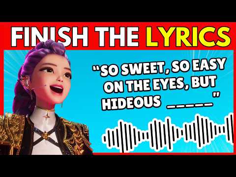 🎤 K-POP DEMON HUNTER MEGA CHALLENGE 🔥 Finish the Lyric or Be Eliminated! #finishthelyricchallenge