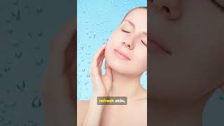 Ice Water Facial ❄️ 30-Second Glow Hack!