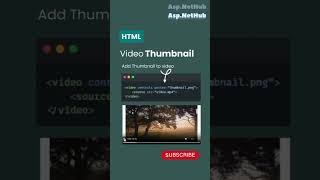 HTML video Thumbnail . #shorts #viral #today #k