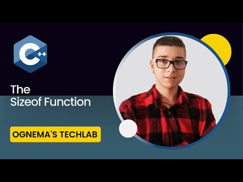 34. Getting Started with C++: Sizeof Function