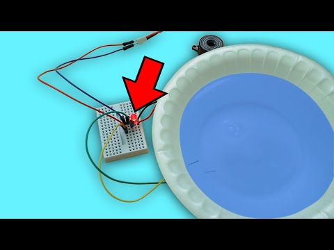 SIMPLE WATER LEVEL INDICATOR WITH BUZZER