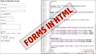 Forms In HTML