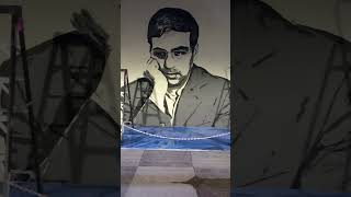Indian Chess Grandmaster #vishwanathananand #chess #painting #ytshorts #yt