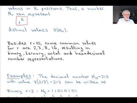 Number Systems with Radix r