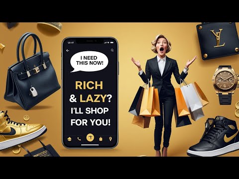 "How to Make $$$ as a Virtual Personal Shopper for the Rich & Lazy! (Luxury Side Hustle)"