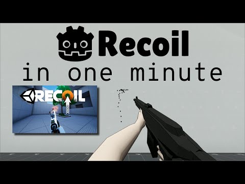 Procedural Recoil in Godot in 1 minute
