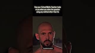 I know you know #andrewtate #laughter #memes #mathsmemes #funnyvideo #maths #mathsteacher #shorts