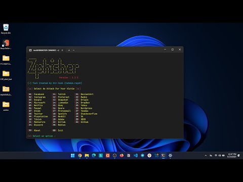 How to Install Zphisher on Windows 11 Using WSL | Ethical Hacking Tools for Beginners (2025)