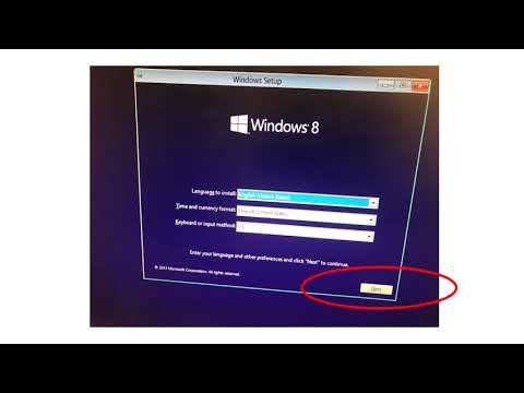Installing Windows 8