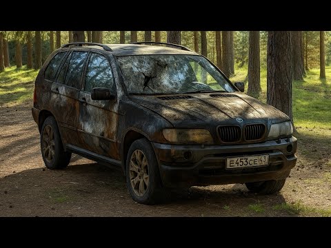BMW X5 for the price of a ROTTEN PRIORA! FIRE RESTORATION. Part 5.