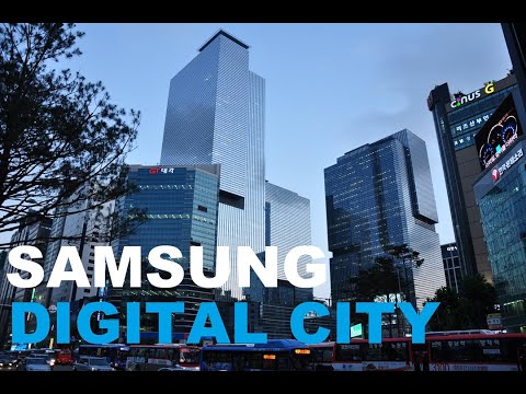 Samsung's Digital City  - Headquarters in Korea (So Amazing!!)