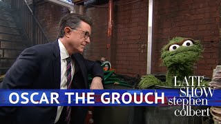Oscar The Grouch & Stephen Colbert Sing 'Things Are Going To Get Better'