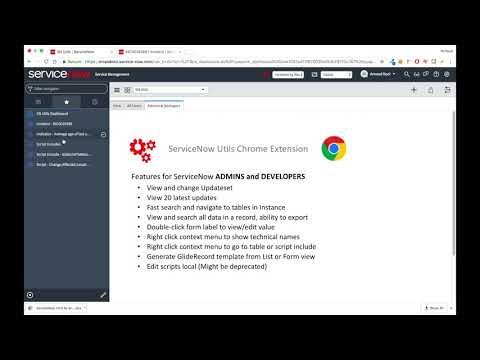 SN Utils Chrome Extension Advanced