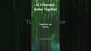 AI + Humans: Better Together #Shorts #AI #AIandHumans