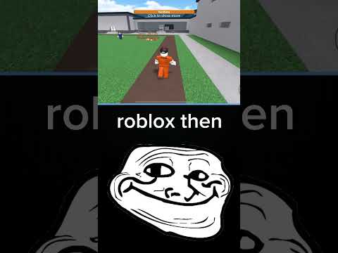 ROBLOX NOW VS THEN #roblox #shorts