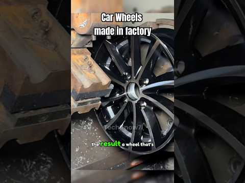 How Car Rims Are Made #factory