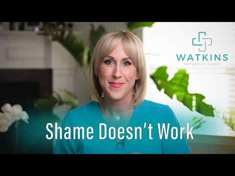 Shame Doesn't Promote Weight Loss