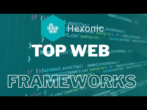 Top Web Frameworks | # Shorts | Hexonictech