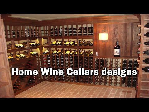 Home Wine Cellars designs | Modern Wine Cellar- Wine Home Storage Designs and Models