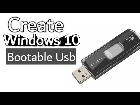 How to Create A Windows 10 Bootable Usb Flash Drive For Windows Installation | Windows 8,Windows 10